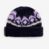 Bonnet en laine mohair à motifs Darana