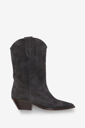Bottes cowboy en cuir de veau suédé Duerto