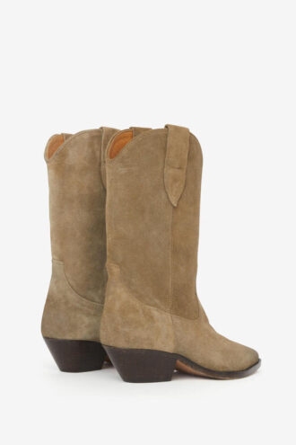 Bottes cowboy en cuir de veau suédé Duerto