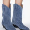 Bottes cowboy en cuir de veau suédé Duerto Bottes cowboy en cuir de veau suédé Duerto