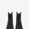 Bottes cowboy à talons hauts en cuir de veau suédé Darizo Bottes cowboy à talons hauts en cuir de veau suédé Darizo
