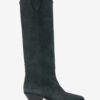 Bottes de cowboy Denvee en cuir de veau suédé Bottes de cowboy Denvee en cuir de veau suédé