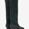 Bottes de cowboy Denvee en cuir de veau suédé Bottes de cowboy Denvee en cuir de veau suédé