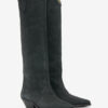 Bottes de cowboy Denvee en cuir de veau suédé Bottes de cowboy Denvee en cuir de veau suédé