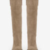 Bottes de cowboy Denvee en cuir de veau suédé