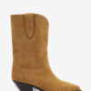 Bottes de cowboy en cuir de veau suédé Dahope Bottes de cowboy en cuir de veau suédé Dahope