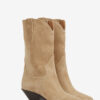 Bottes de cowboy en cuir de veau suédé Dahope
