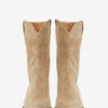 Bottes de cowboy en cuir de veau suédé Dahope
