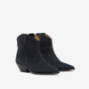 Bottes de cowboy en cuir de veau suédé Dewina Bottes de cowboy en cuir de veau suédé Dewina