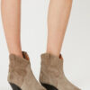 Bottes de cowboy en cuir de veau suédé Dewina Bottes de cowboy en cuir de veau suédé Dewina