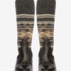 Bottes de cowboy en cuir et jacquard Lijita Bottes de cowboy en cuir et jacquard Lijita