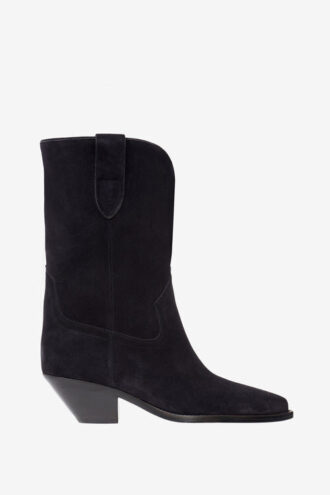 Bottes de cowboy en cuir suédé Dahope Bottes de cowboy en cuir suédé Dahope