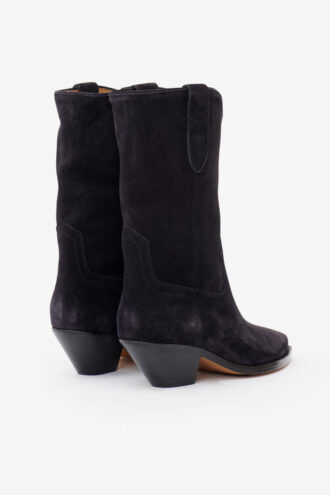 Bottes de cowboy en cuir suédé Dahope Bottes de cowboy en cuir suédé Dahope