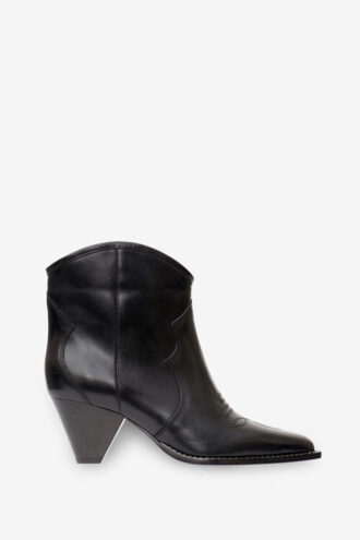 Bottes de cowboy en cuir à talons hauts Darizo Bottes de cowboy en cuir à talons hauts Darizo