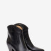 Bottes de cowboy en cuir à talons hauts Darizo