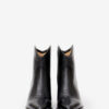 Bottes de cowboy en cuir à talons hauts Darizo