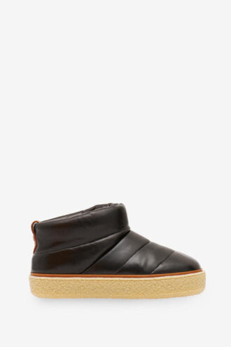 Bottes de neige matelassées en cuir Eskee