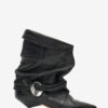 Bottes drapées Edrika avec bijoux Bottes drapées Edrika avec bijoux