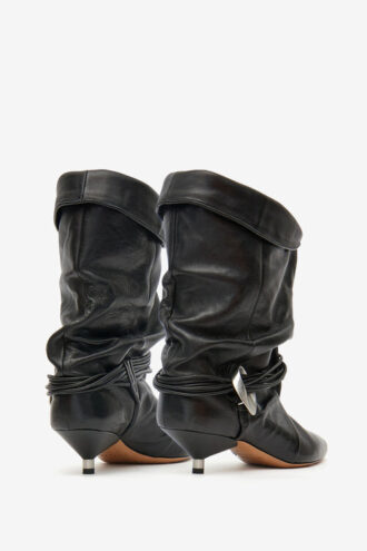 Bottes drapées Edrika avec bijoux Bottes drapées Edrika avec bijoux