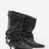 Bottes drapées Edrika avec bijoux Bottes drapées Edrika avec bijoux