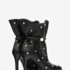 Bottes en cuir cloutées Lolya Bottes en cuir cloutées Lolya