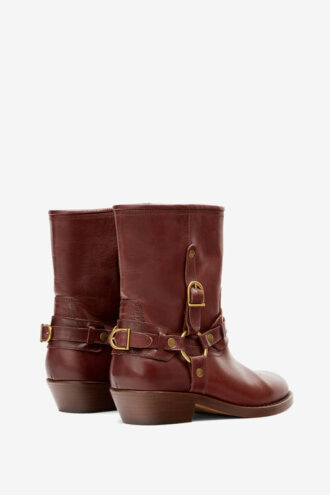 Bottes en cuir de veau Ildred