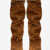 Bottes en cuir de veau suédé drapé Elita