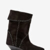 Bottes en cuir de veau suédé Edoa Bottes en cuir de veau suédé Edoa