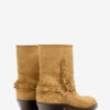 Bottes en cuir de veau suédé Ildred Bottes en cuir de veau suédé Ildred