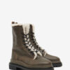 Bottes en cuir doublées de fourrure Ghiso Bottes en cuir doublées de fourrure Ghiso