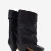 Bottes en cuir drapé Dalby
