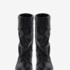 Bottes en cuir drapé Dalby
