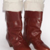 Bottes en cuir drapé Dalby