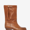 Bottes en cuir style motard Ademe Bottes en cuir style motard Ademe