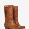 Bottes en cuir style motard Ademe Bottes en cuir style motard Ademe