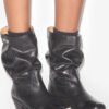 Bottes en cuir style motard Ademe Bottes en cuir style motard Ademe