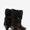 Bottes en cuir suédé à boucle Darner Bottes en cuir suédé à boucle Darner