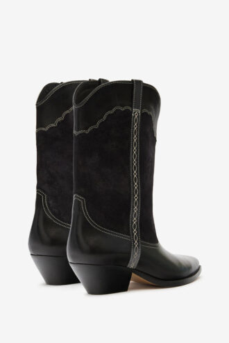 Bottes en cuir suédé Duerto