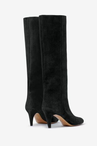 Bottes en cuir suédé Laspi