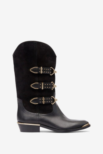 Bottes en cuir suédé Mexia Bottes en cuir suédé Mexia