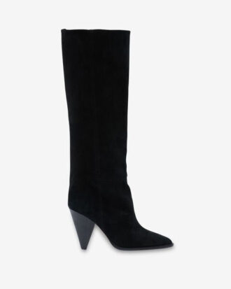 Bottes en cuir suédé Ririo