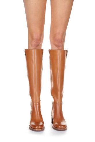 Bottes en cuir suédé Seenia