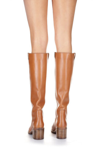 Bottes en cuir suédé Seenia