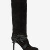 Bottes en cuir suédé souple Analui Bottes en cuir suédé souple Analui