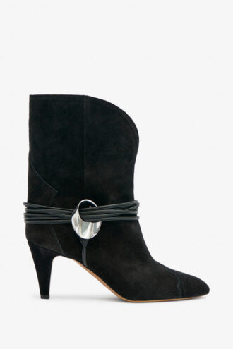 Bottes en cuir à talons hauts Dytho