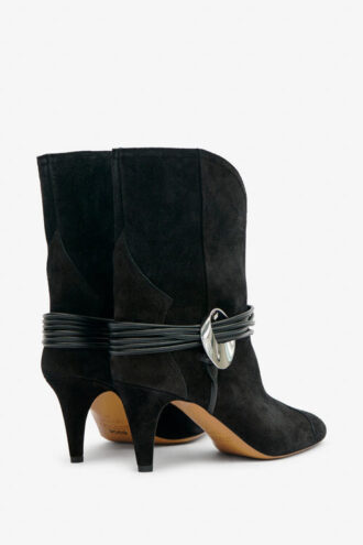 Bottes en cuir à talons hauts Dytho