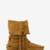Bottes en cuir tressé Winki