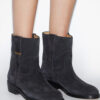 Bottes Lylie Camargue en cuir de veau suédé Bottes Lylie Camargue en cuir de veau suédé