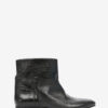 Bottes plates en cuir verni Juoza Bottes plates en cuir verni Juoza