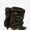 Bottes à talons hauts drapées Edrik Bottes à talons hauts drapées Edrik